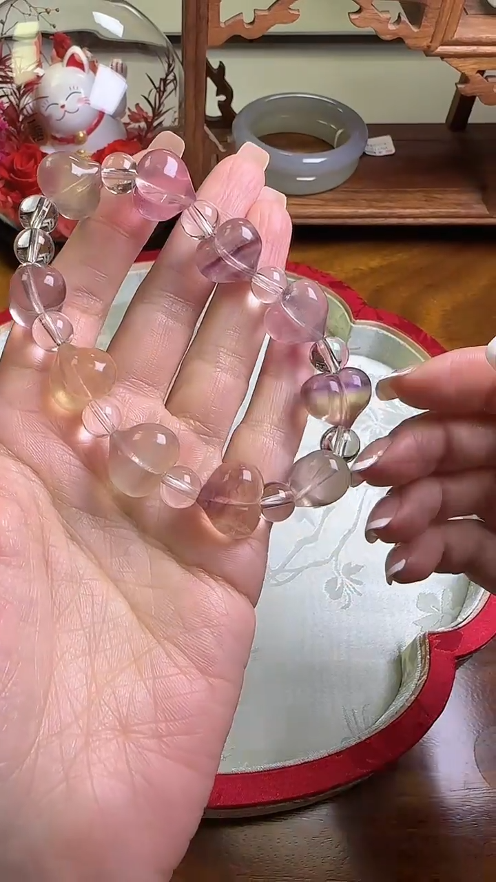 未镶嵌手串萤石WW1129-14