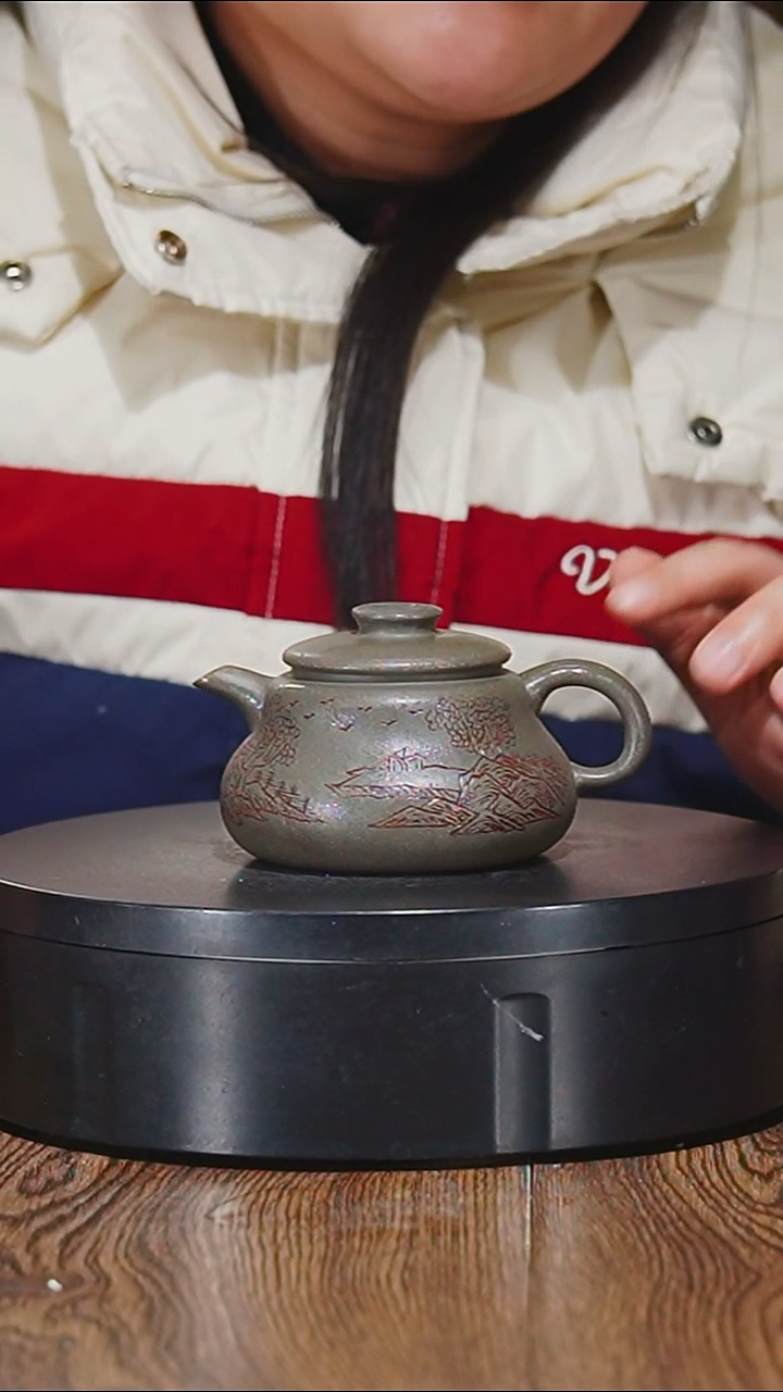 【闪购商品】宜兴原矿紫砂壶茶壶200C