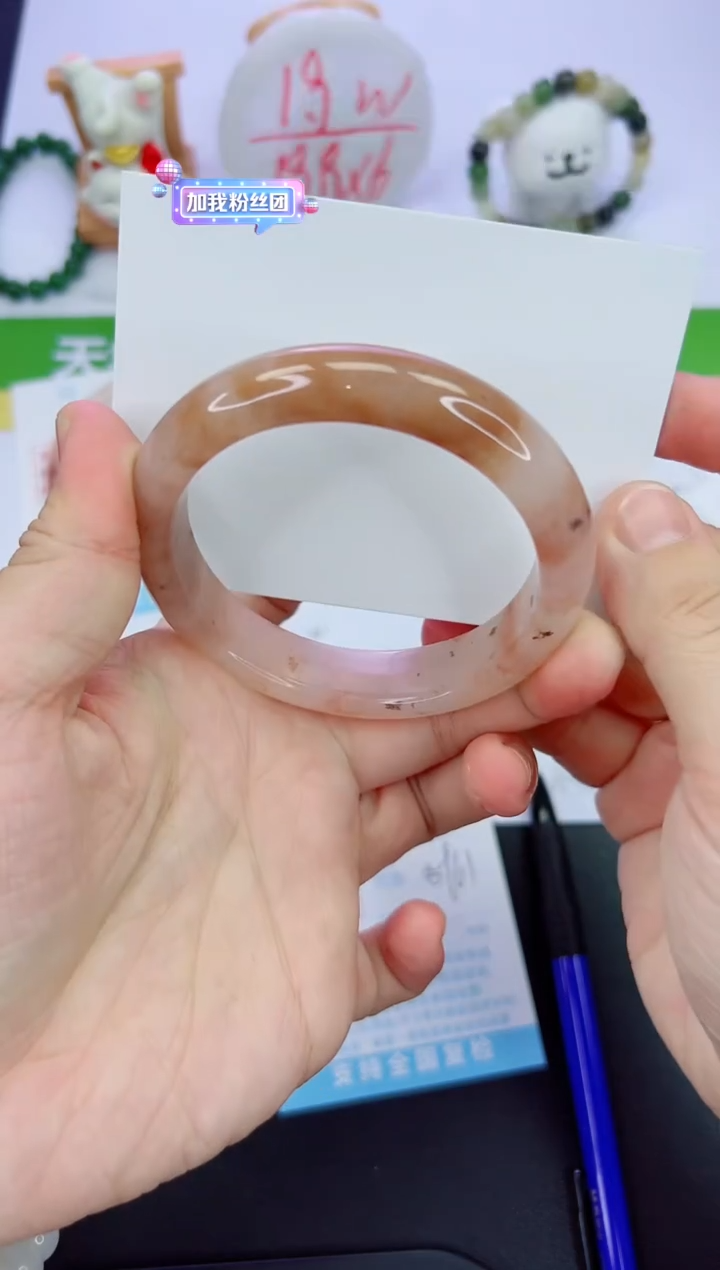 【闪购商品】石英质玉手镯未镶嵌829-60.4