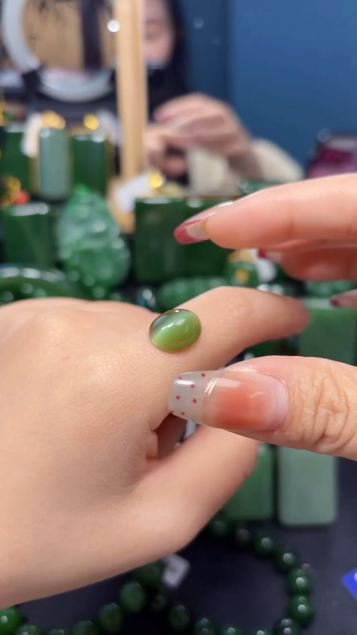 【闪购商品】和田玉（碧玉）挂件未镶嵌1