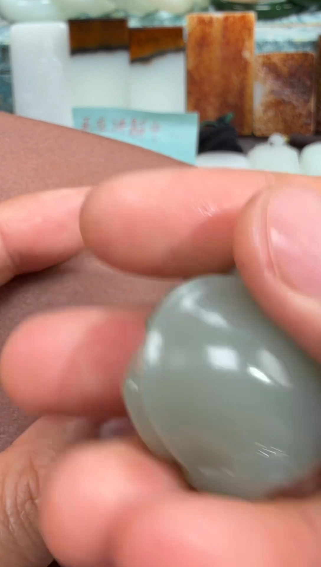 吊坠(不含链)未镶嵌和田玉赛*克和田玉经典雕刻龙龟