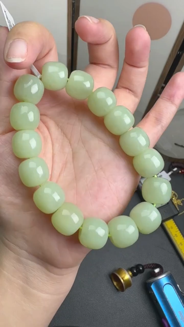 未镶嵌手串和田玉JJD1229012多样性发一