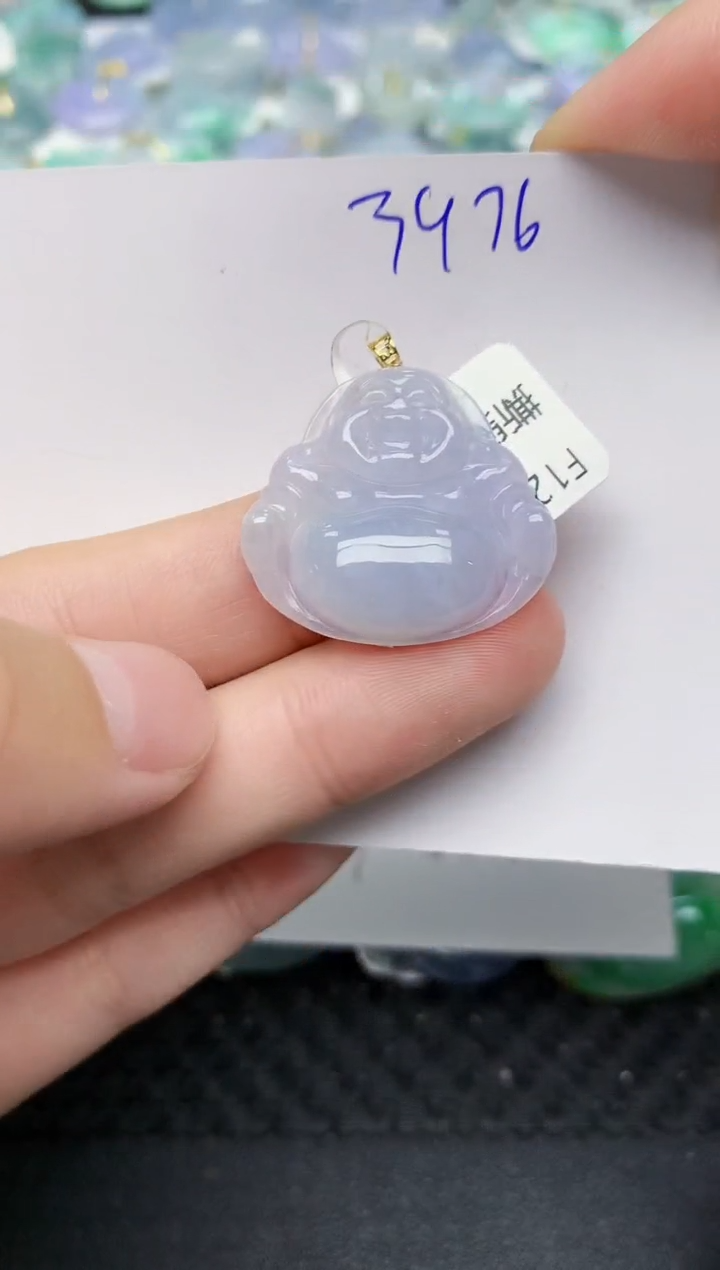 颈饰未镶嵌翡翠天然缅甸A货翡翠百元以上9元证书费自理