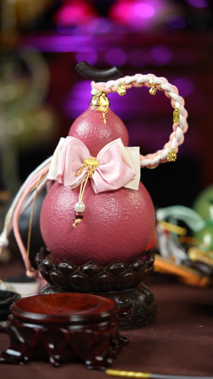 【闪购商品】216号500ml左右的非遗漆器酒葫芦