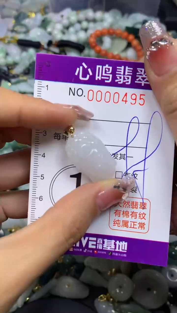 【闪购商品】翡翠颈饰未镶嵌闪购00495