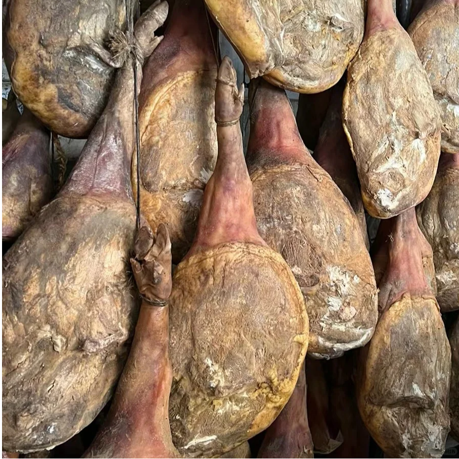 高山土猪熟食火腿整腿 特产生吃风干云腿精选农家散养猪