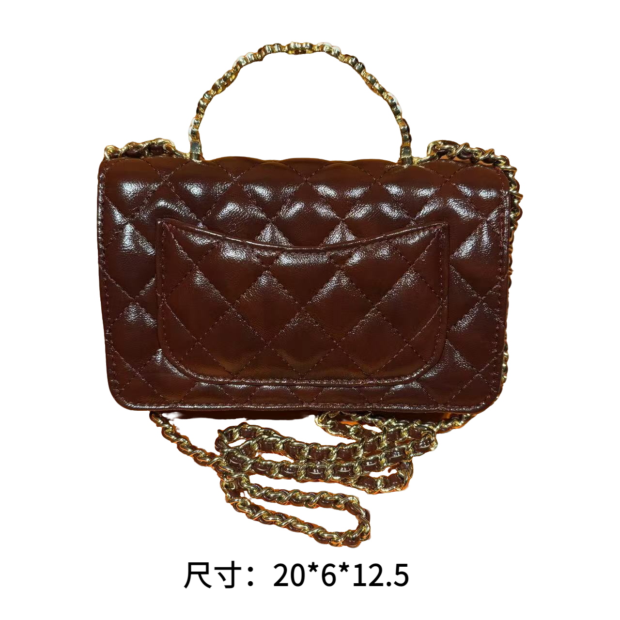 OUSHE欧奢L1红色高级手工女包