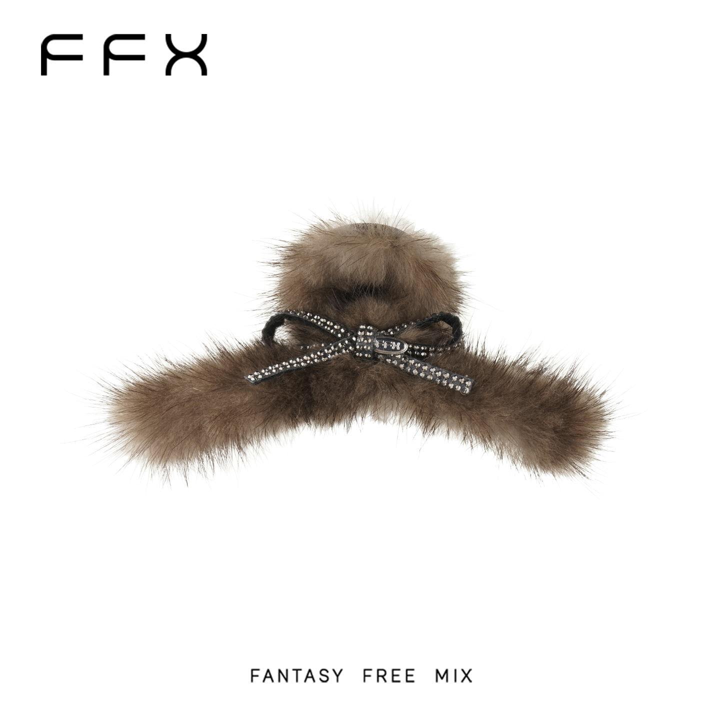 弗弗西FFX【微光茸茸】水貂毛精致感毛茸百搭抓夹