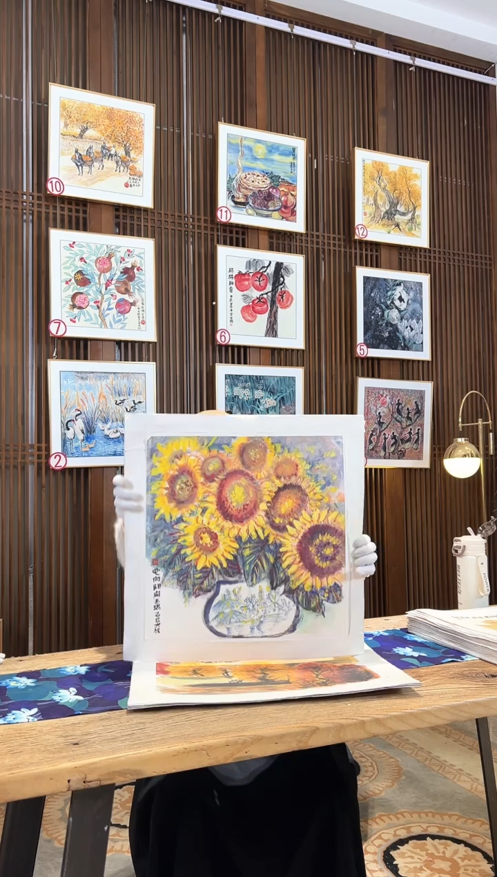 版画版画耿玉琨名章限量版画S