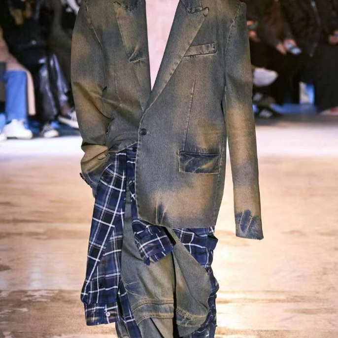 潮牌男装休闲宽松 时尚百搭男女同款T恤 56061