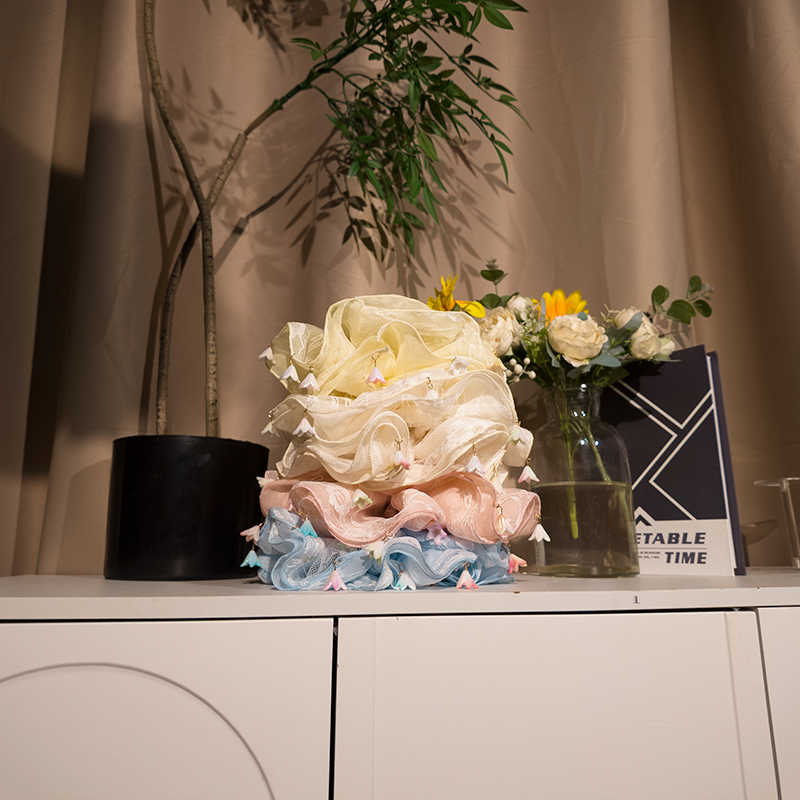 【铃兰絮语】发饰发夹复古风简约超仙蝴蝶结优雅大抓夹气质