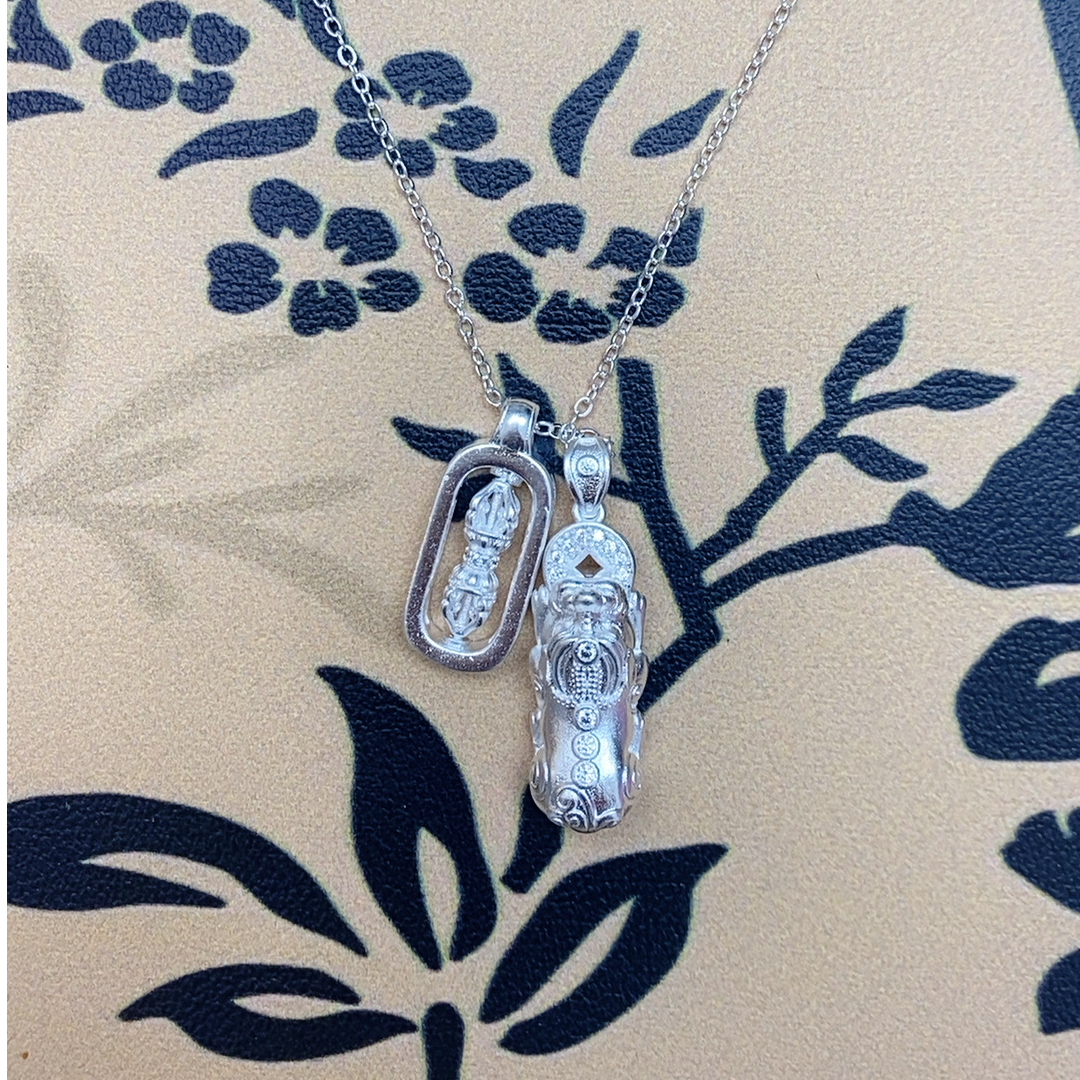 【抓紧处理】定制重工款气质风年味生肖挂饰723 貔貅金刚杵