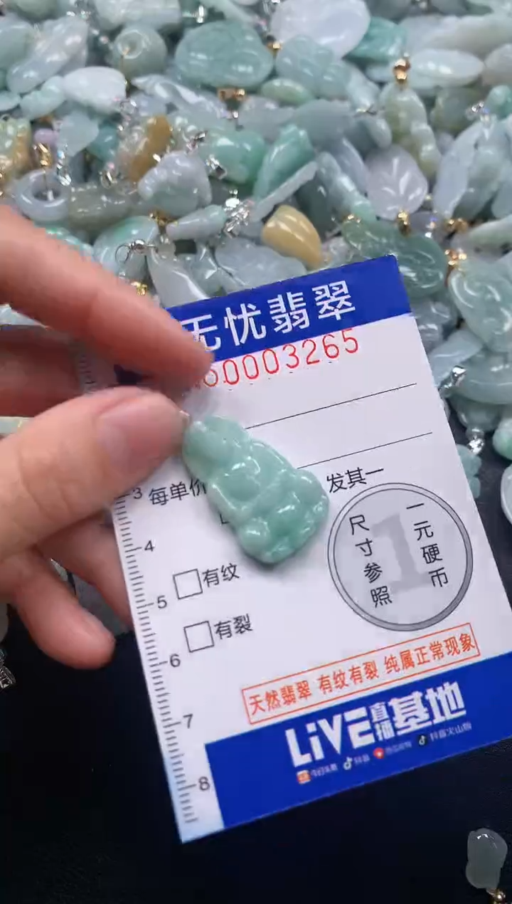 颈饰未镶嵌翡翠3265