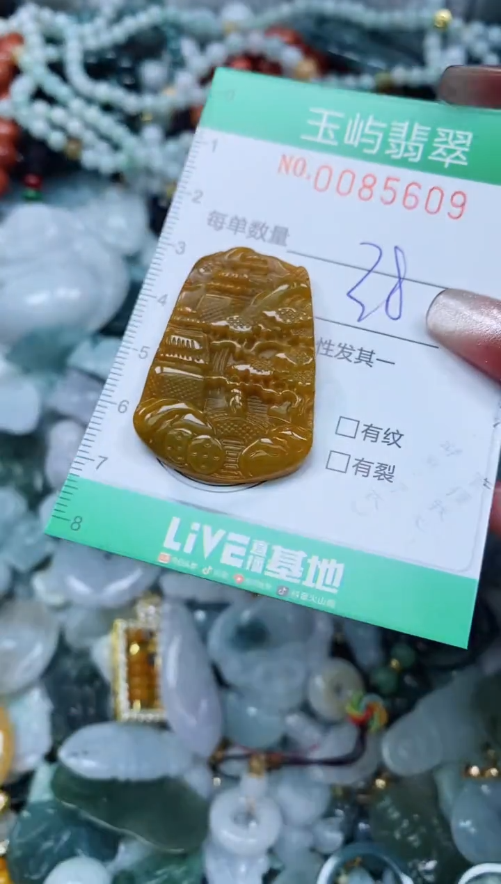 【闪购商品】翡翠颈饰未镶嵌闪购0085609