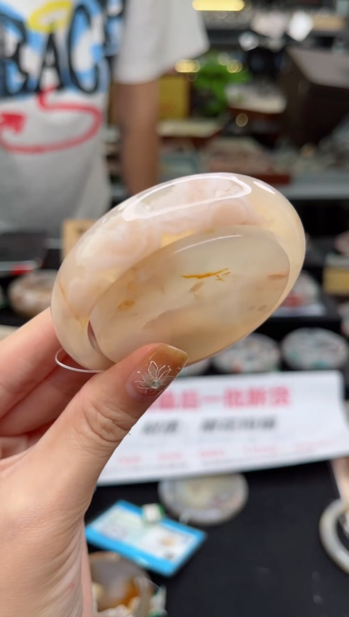 【闪购商品】石英质玉手镯未镶嵌52圈口（赠品镯心）3572014