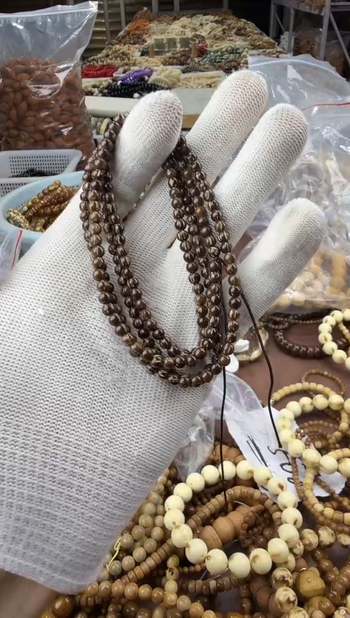 库克手串库克黑金0.4长串