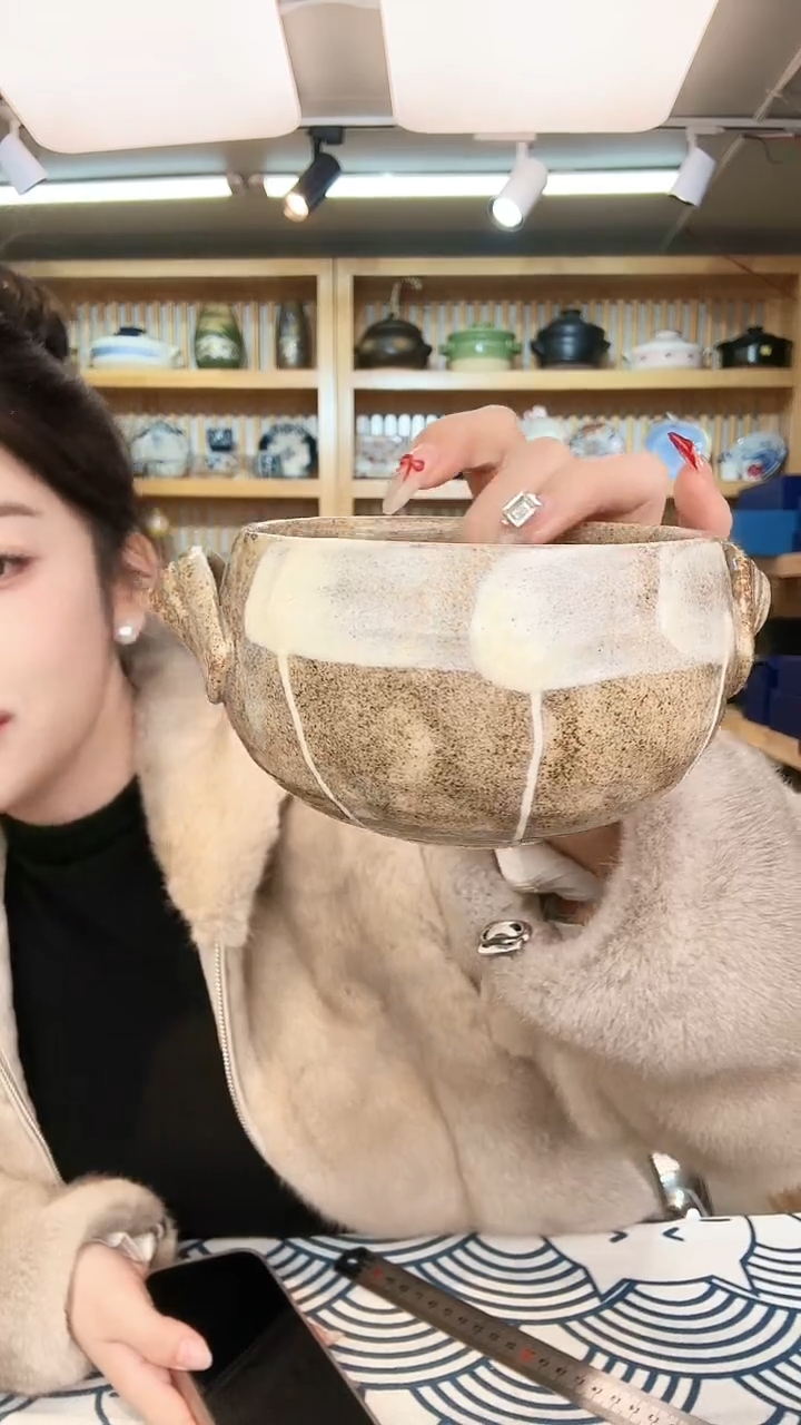 【闪购商品】盘灶师窑双耳进口一个