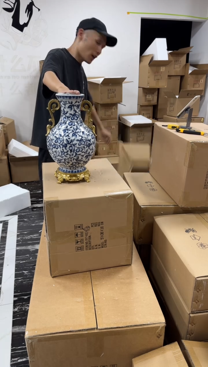 黄铜黛姿家居装饰品摆件  
