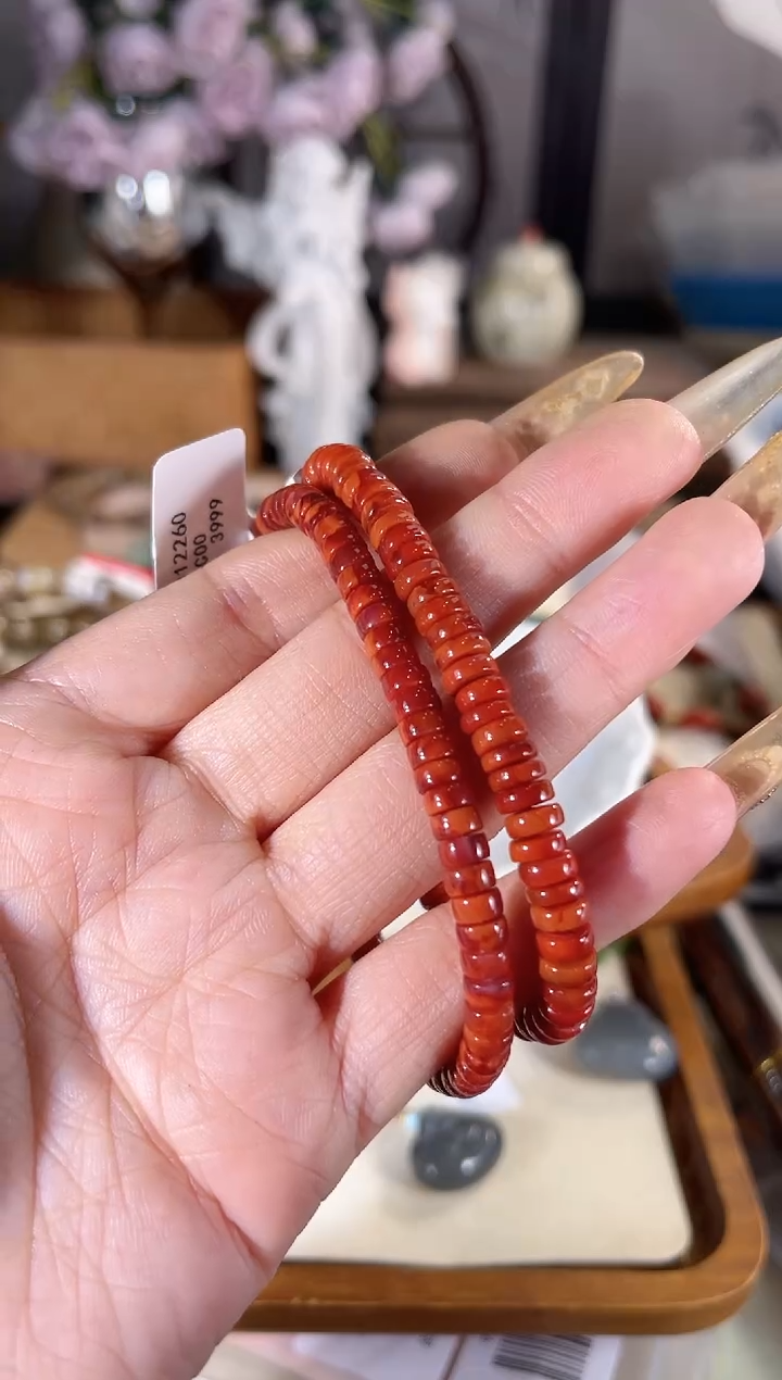 未镶嵌手链南红玛瑙多样性发其一