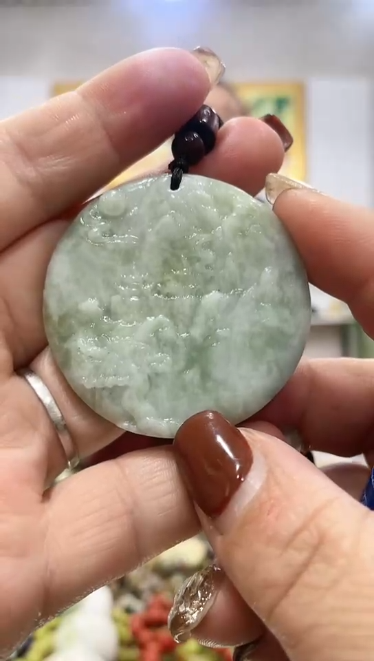 未镶嵌岫玉挂件 