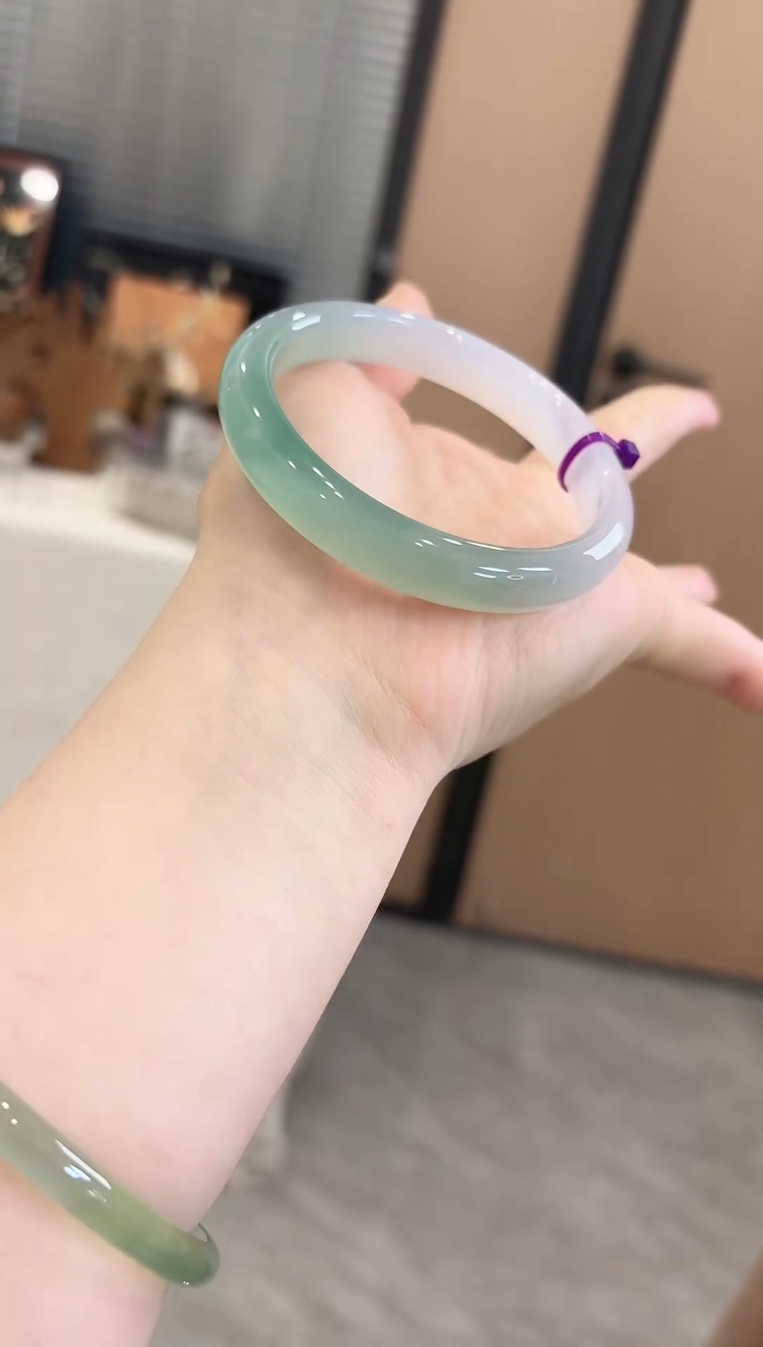 手镯玛瑙/玉髓未镶嵌59-60圈半山