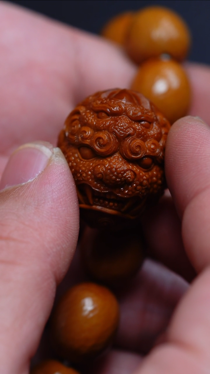 【闪购商品】橄榄核手串/手链唐狮【单籽】