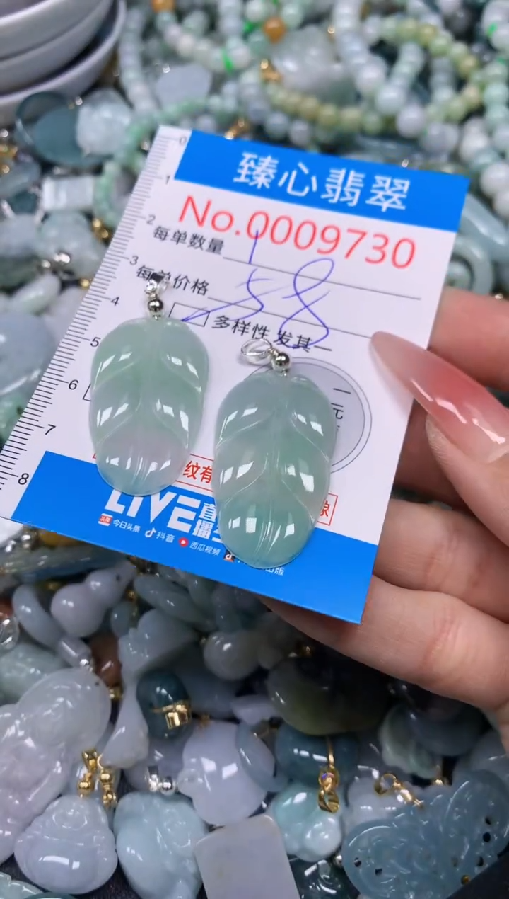 【闪购商品】翡翠颈饰未镶嵌含绳0009730