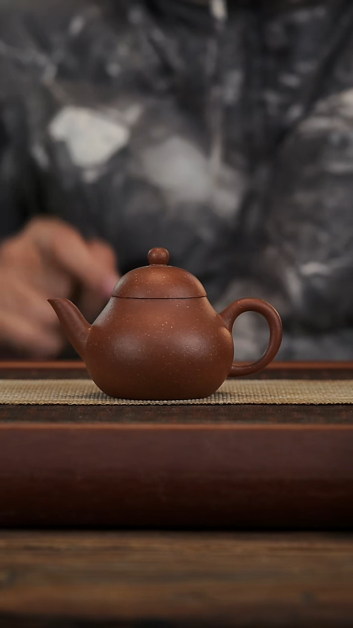 茶壶紫砂微瑕小梨160容量