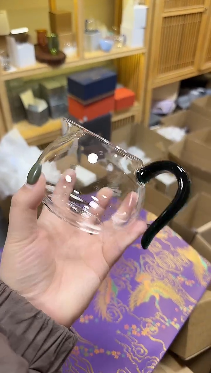 墨绿淡然公道杯322