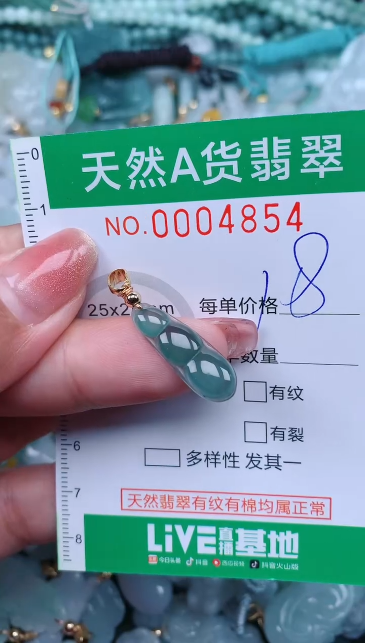 【闪购商品】翡翠颈饰未镶嵌.0004854