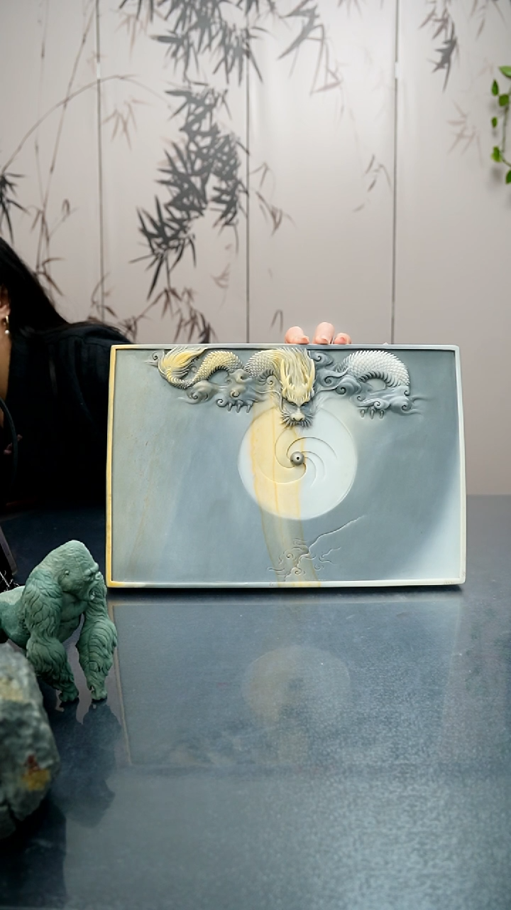 【闪购商品】38公分天然原石手工雕刻