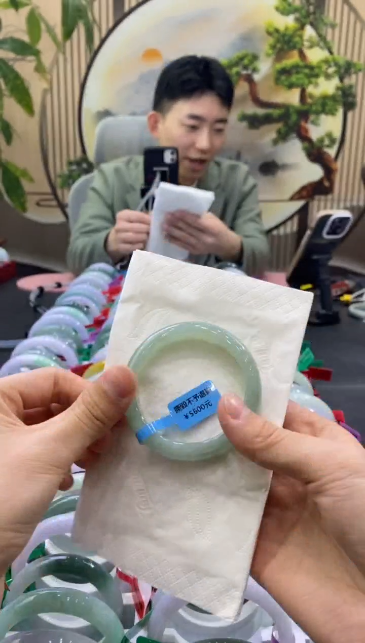 未镶嵌手镯翡翠9447