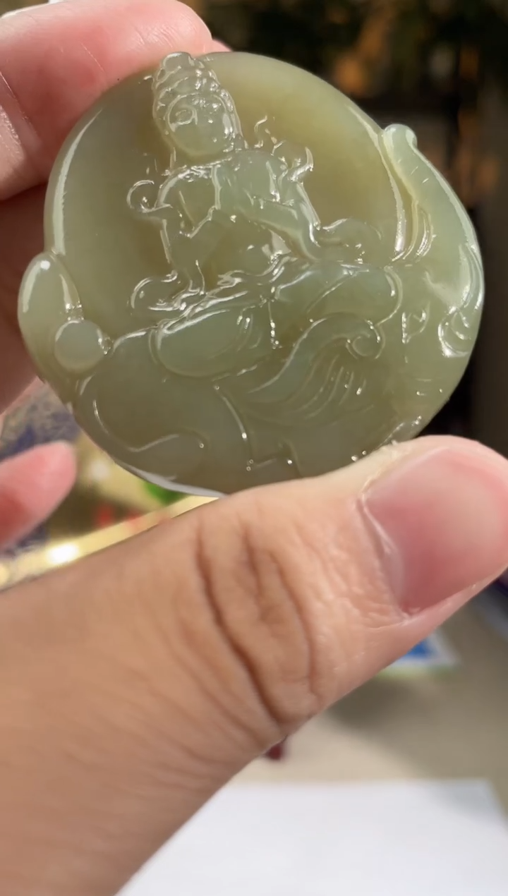 和田玉未镶嵌吊坠(不含链)多样性发货拍一发一