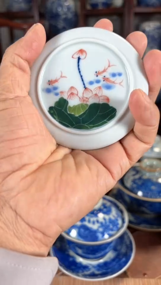 【闪购商品】杯瓷器杯子瓷器杯子盖置