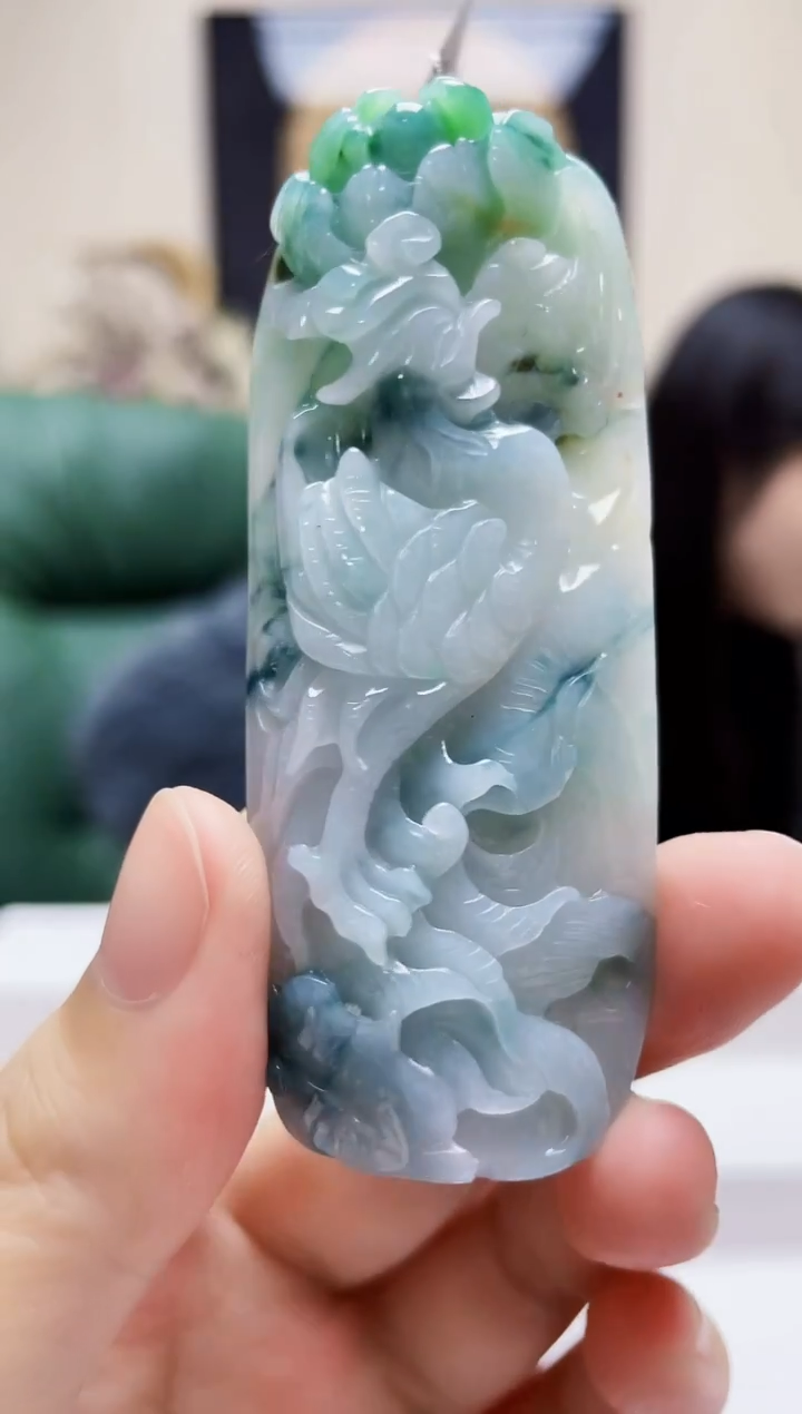 未镶嵌定制翡翠吊坠137