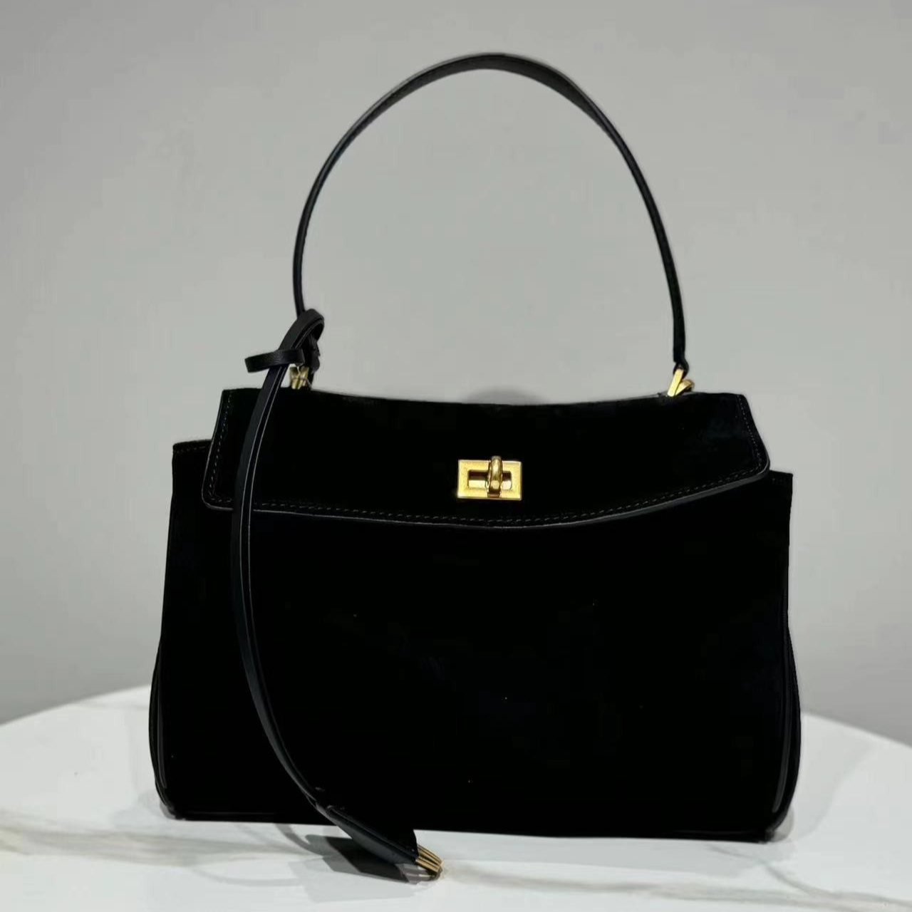 【工厂直发】XKY-3214-黑色轻奢时尚气质女包