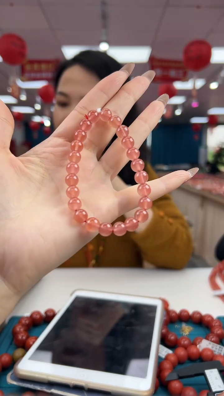 【闪购商品】南红玛瑙手串未镶嵌2.22-（多样式）