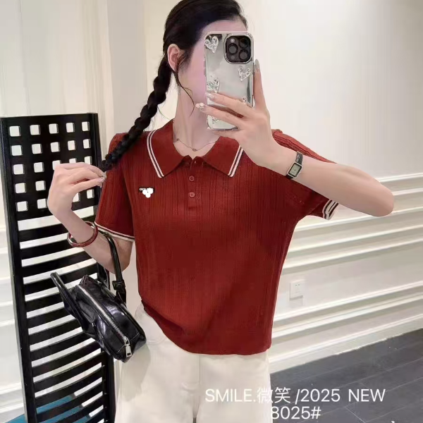 2025夏季新款高级感时尚气质V领小香风上衣297836