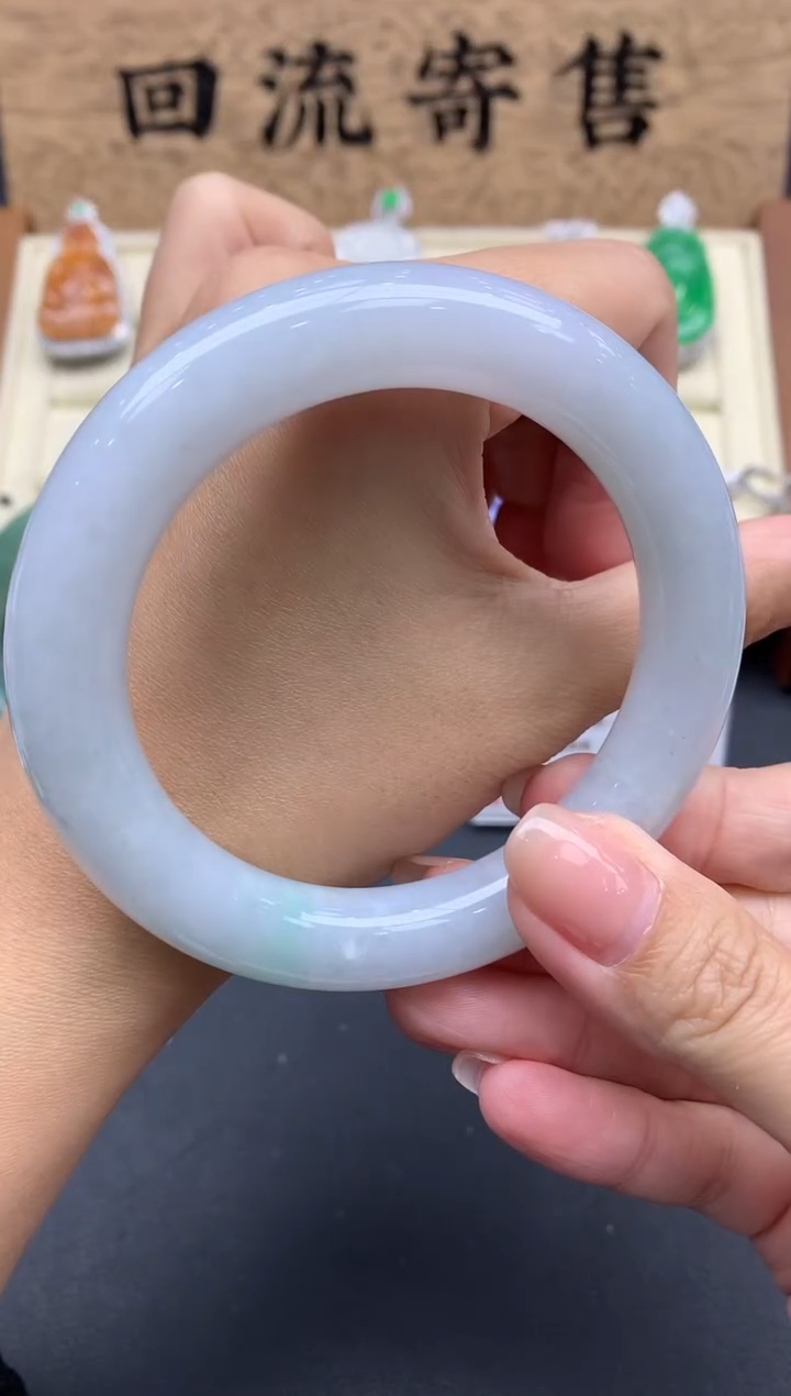 【闪购商品】翡翠手镯未镶嵌357-中国好珍宝