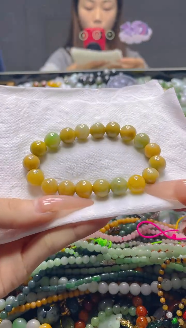 颈饰未镶嵌翡翠10MM