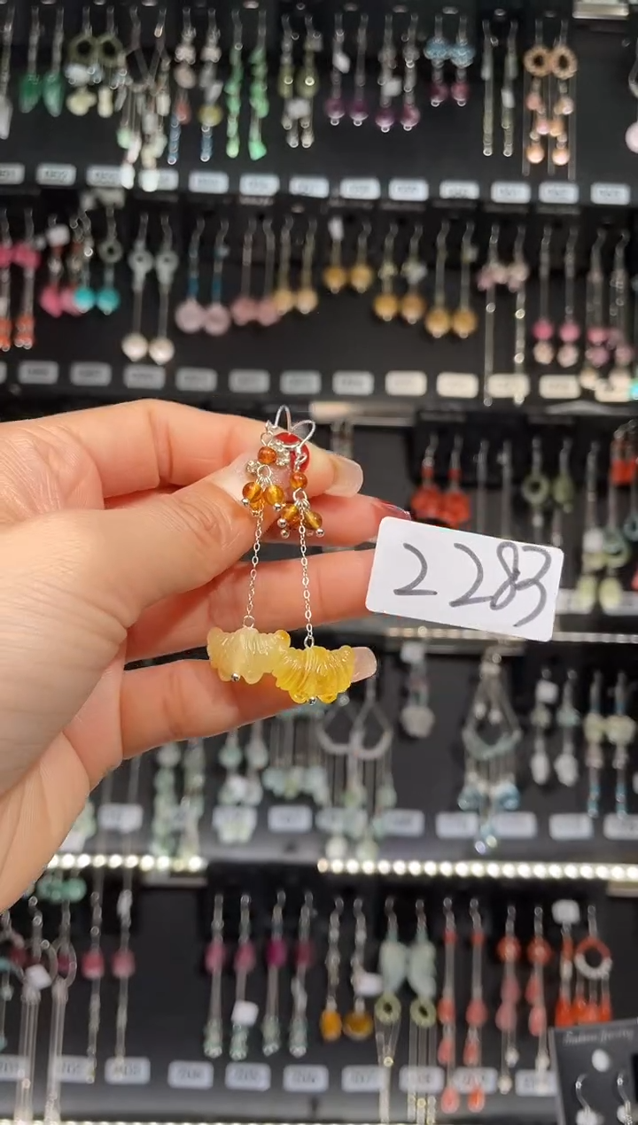 【闪购商品】紫晶耳饰银S925镶嵌喜欢拍