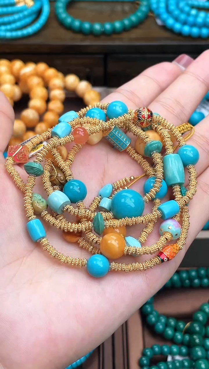 【闪购商品】绿松石珠宝奇石未镶嵌A048