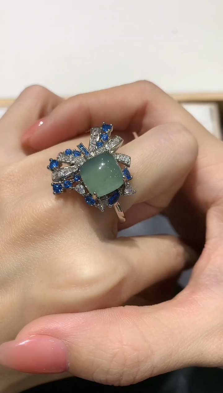 【闪购商品】翡翠戒指未镶嵌1多人多样性随机发货1件