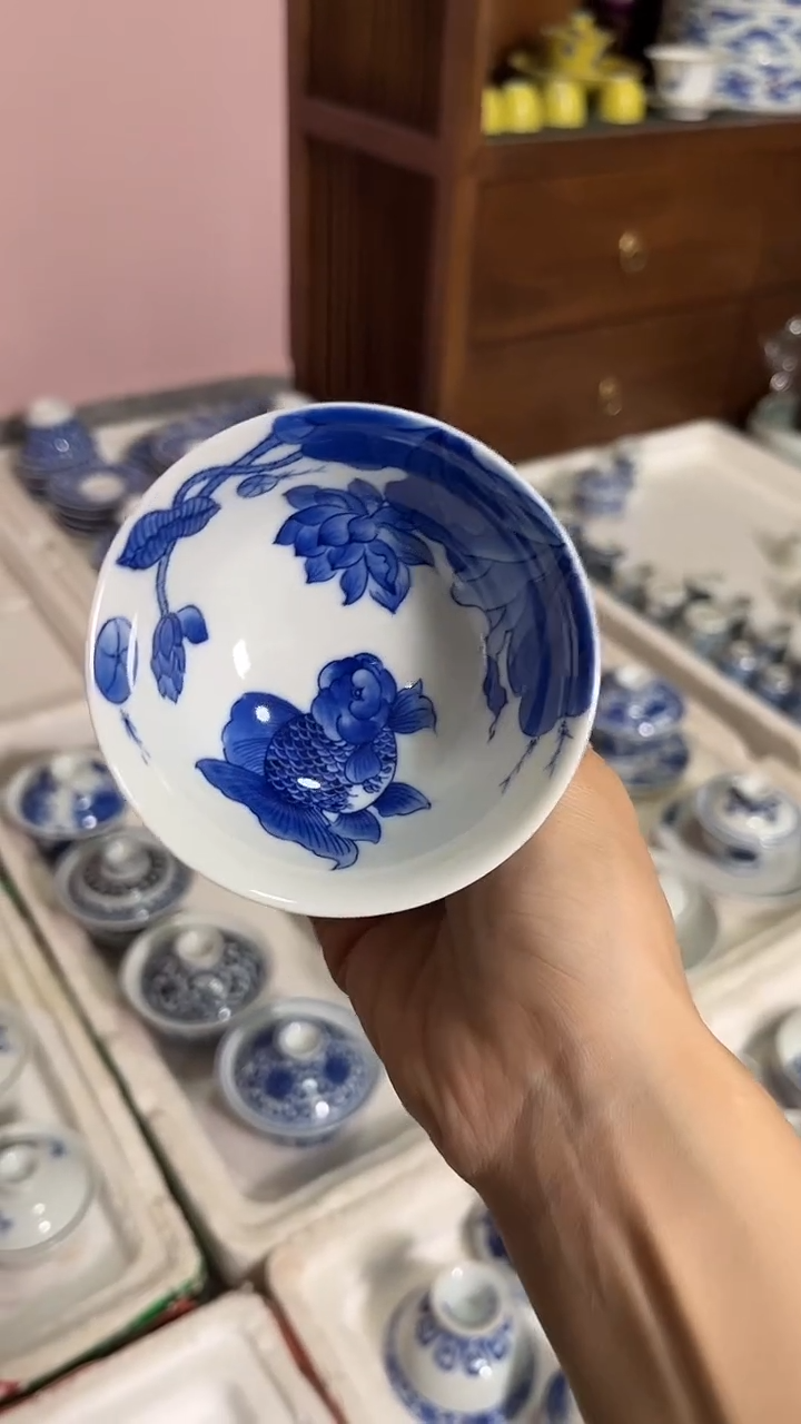 摆件瓷景德镇精品茶器