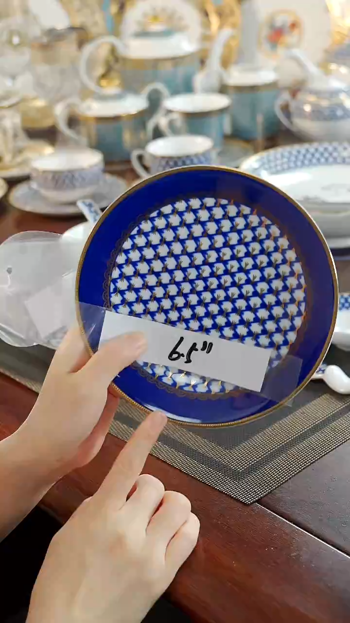 瓷片6.5英寸平盘  福利价