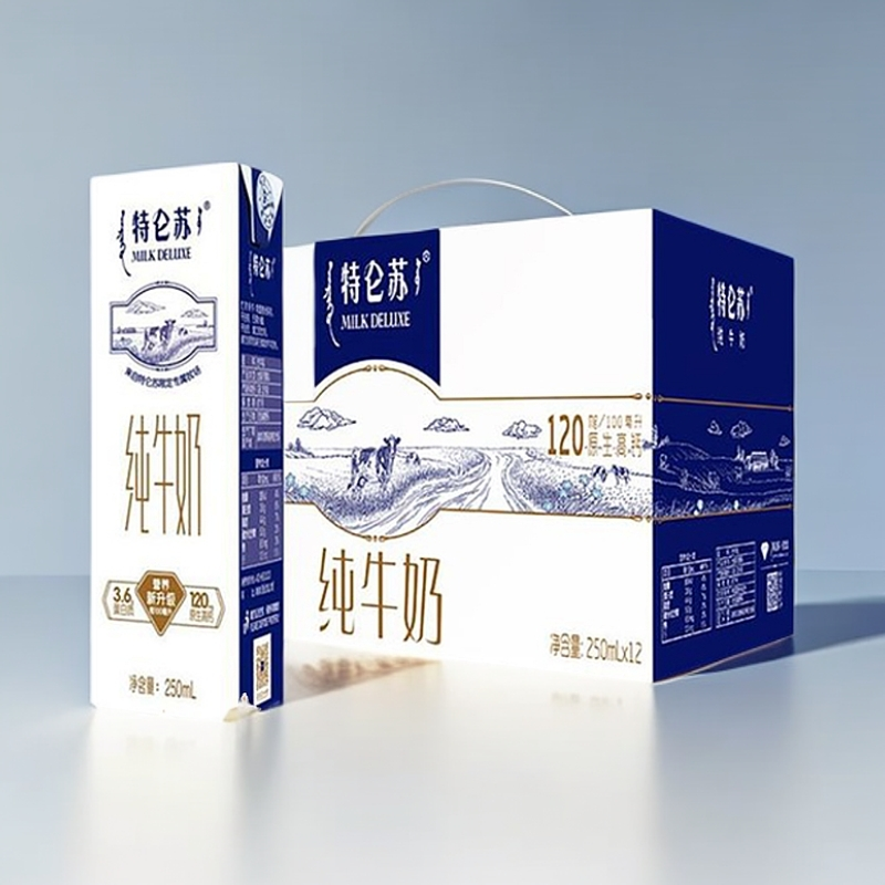 特仑苏纯牛奶 250ml*12(特仑苏） 一提