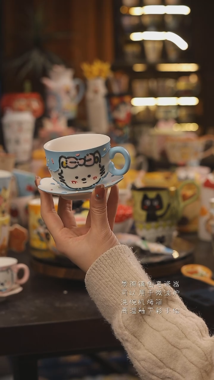 景德镇釉下彩绘设计师款式陶瓷