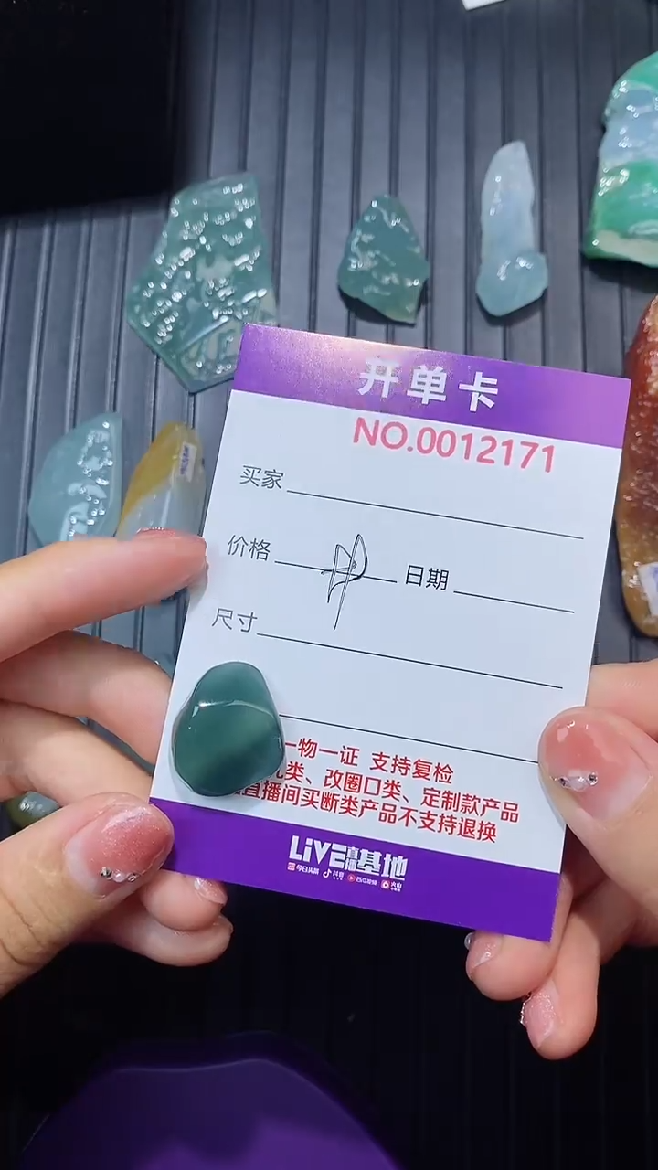 【闪购商品】翡翠颈饰未镶嵌随形