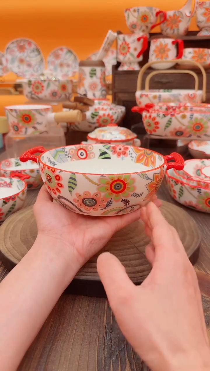 罐景德镇陶瓷餐具碗碟盘子中