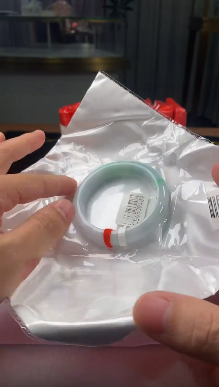 未镶嵌定制翡翠5073毛货不退不换 57-58圈